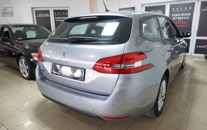 Peugeot 308 cena 33900 przebieg: 209000, rok produkcji 2017 z Miasteczko Śląskie małe 781